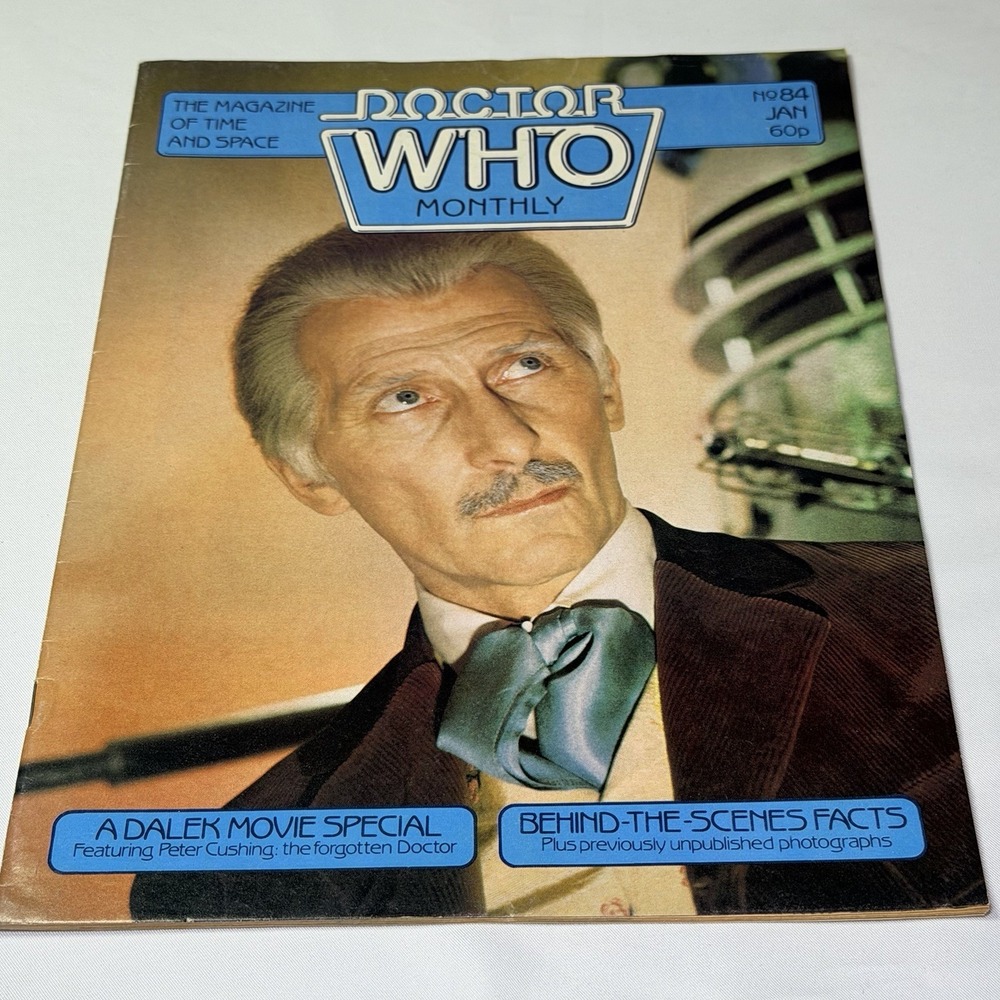 DOCTOR WHO Comic # 84 - January 1984. British Marvel Monthly